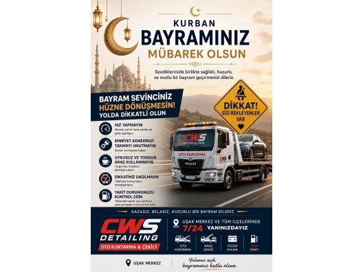 Bayram Yolculuğuna Çıkmadan Önce Bunlara Dikkat Edin | Uşak Oto Çekici Tavsiyeleri - CWSDETAİLİNG OTO KURTARMA ÇEKİCİ – UŞAK