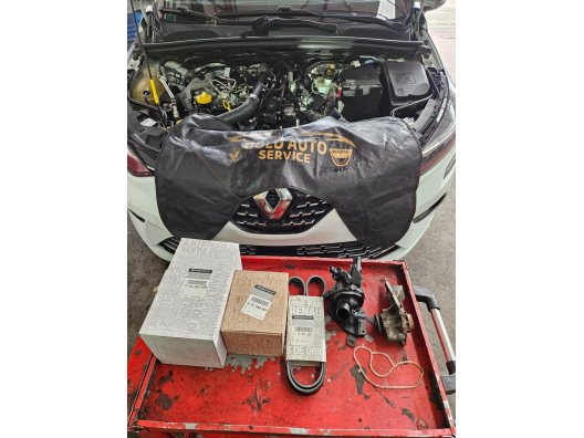 Renault Clio 1.3 TCe Devirdaim, Termostat ve Kayış Değişimi - Gold Auto Renault Dacia Özel Servisi